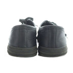 Gucci Low Cut Sneakers Shoes Leather Logo 35.5 Black