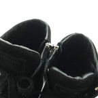 Prada Sport High Cut Sneakers Shoes Thick Sole Suede 35.5 Black