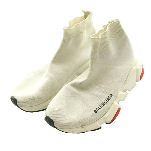 Balenciaga Speedtrainer Socks Sneakers Logo Us6 Gray SS