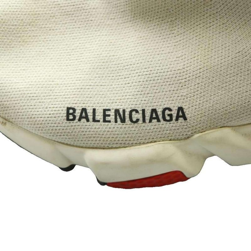 Balenciaga Speedtrainer Socks Sneakers Logo Us6 Gray SS
