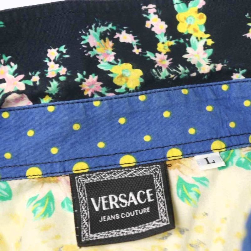 Versace Jeans Couture Casual Shirt Graphic Print Long