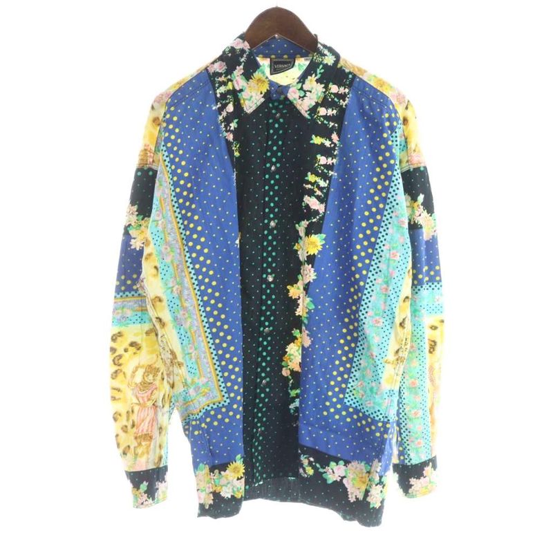 Versace Jeans Couture Casual Shirt Graphic Print Long