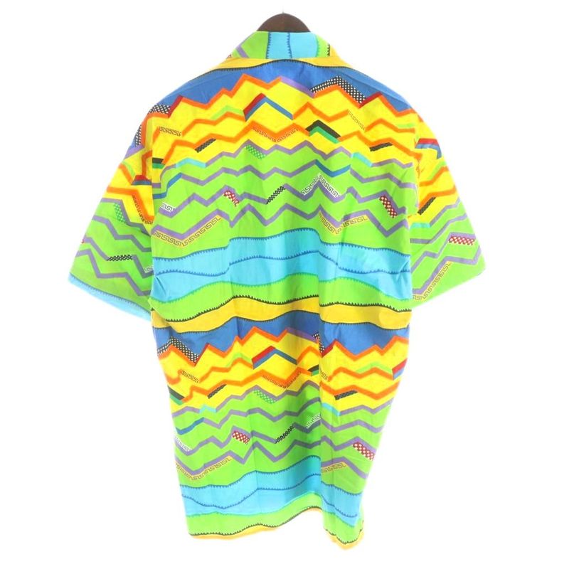 Versace Jeans Couture Casual Shirt Short Sleeve All Pattern Greca Mw