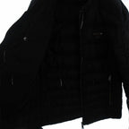 Prada Down Jacket Triangle Plate Black 52
