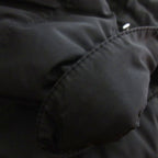 Prada Down Jacket Triangle Plate Black 52
