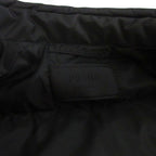 Prada Down Jacket Triangle Plate Black 52