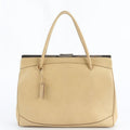 Gucci Leather Tote Shoulder Hand Beige