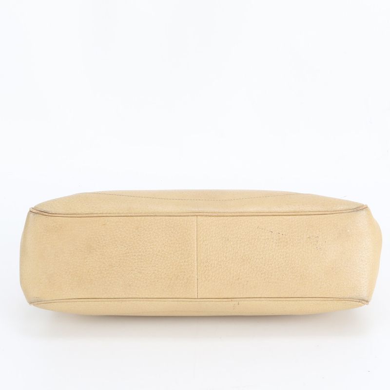Gucci Leather Tote Shoulder Hand Beige