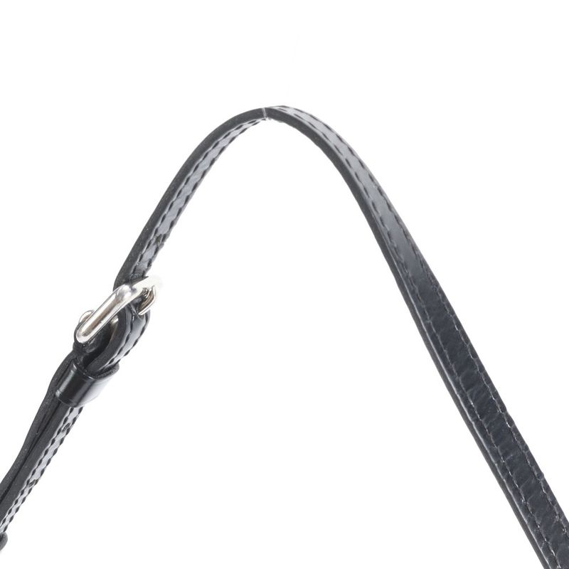 Louis Vuitton Epi Pochette Montaigne Noir Black Leather Shoulder Bag