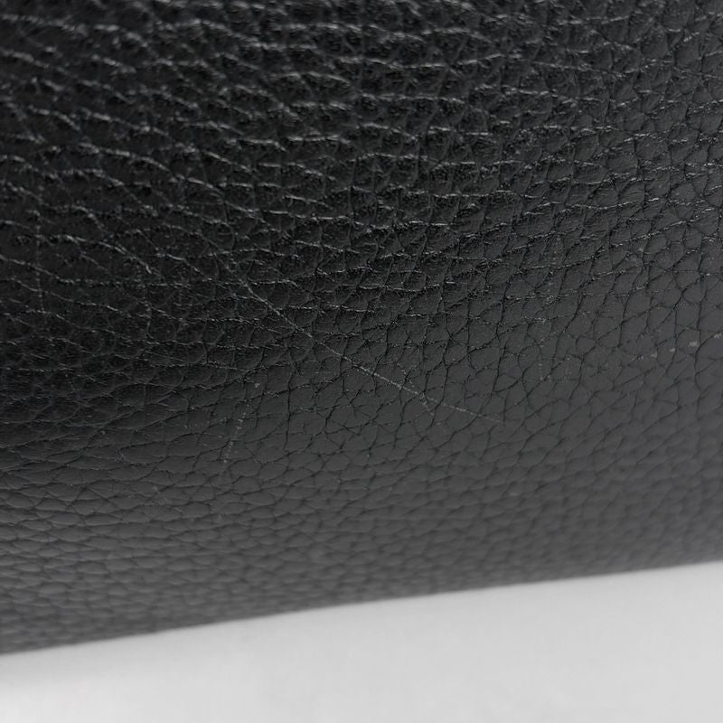 Louis Vuitton Cabas Voyage Tote Leather Noir Black