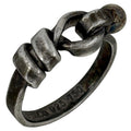 Tiffany & Co Hook Eye Ring 18K 750 Silver