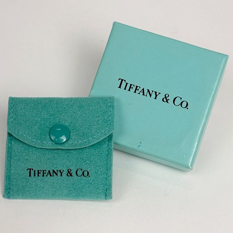 Tiffany & Co Hook Eye Ring 18K 750 Silver