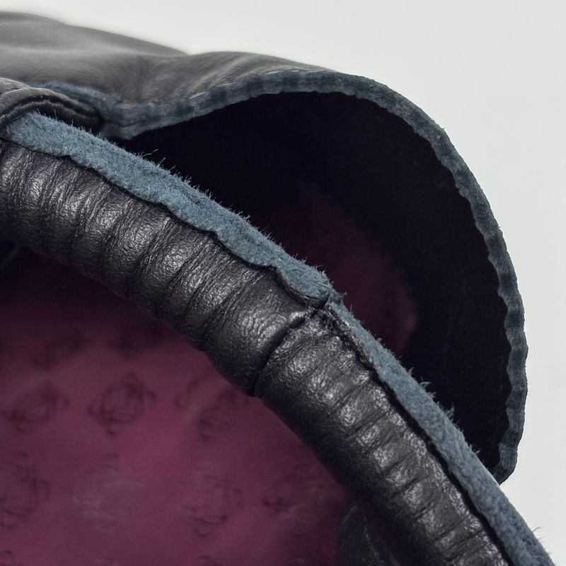Loewe Nappa Aire Handbag Anagram Leather Black