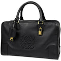 Loewe Amazona 36 Anagram Handbag Leather Black