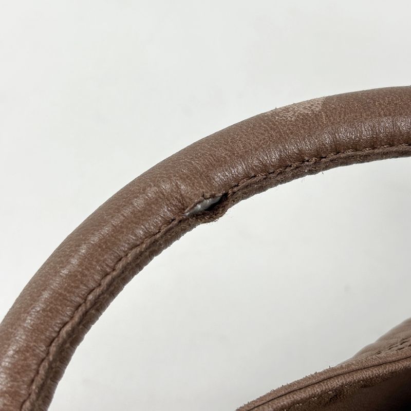 Loewe Nappa Aire Shoulder Bag Anagram Tote Leather Brown