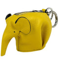 Loewe Elephant Motif Coin Case Purse Leather