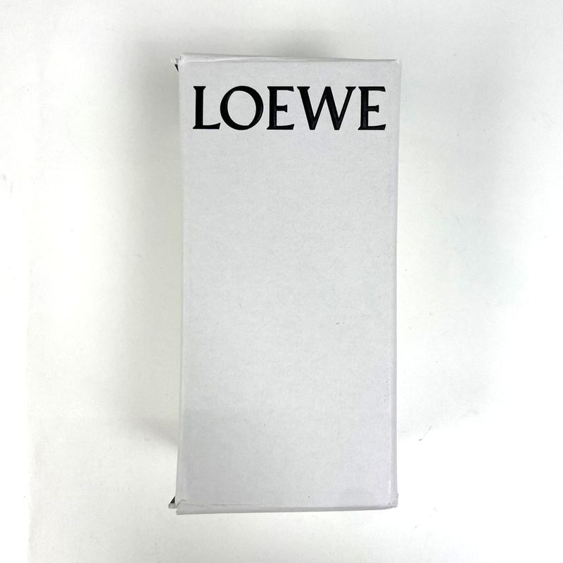 Loewe Elephant Motif Coin Case Purse Leather