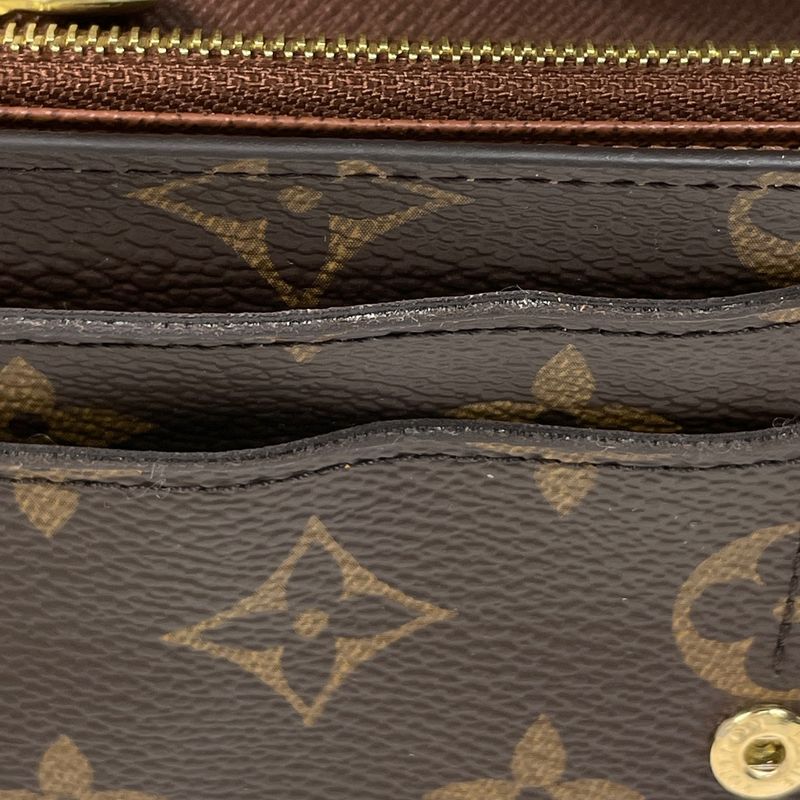 Louis Vuitton Portefeuille Sarah Bifold Wallet Monogram Brown