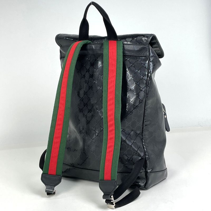 Gucci GG Supreme Backpack Fiat 500 Collaboration Sherry
