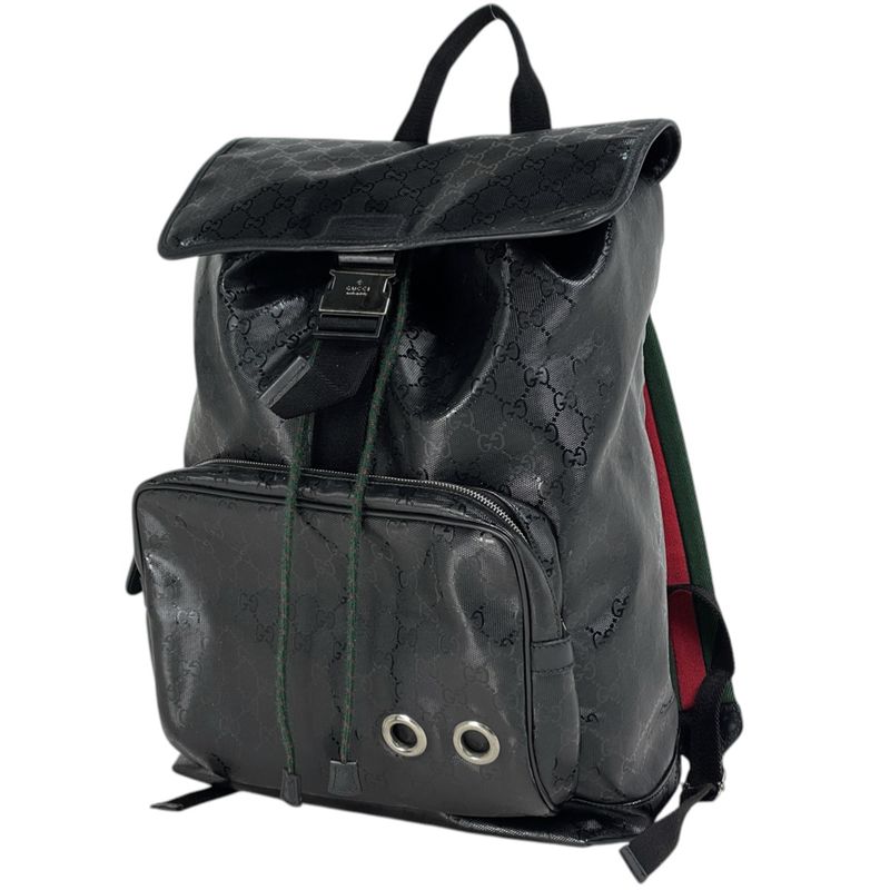 Gucci GG Supreme Backpack Fiat 500 Collaboration Sherry