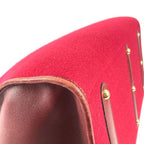 Hermes Boston Bag Hoodie Felt Red