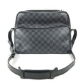Louis Vuitton Shoulder Bag Io Damier Graphite Canvas Black