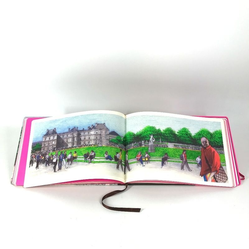 Louis Vuitton Notebook Travel Book Paris Paper