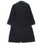 Chanel Vintage Cashmere Long Coat Jacket Double Breasted 38