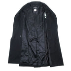 Chanel Vintage Cashmere Long Coat Jacket Double Breasted 38