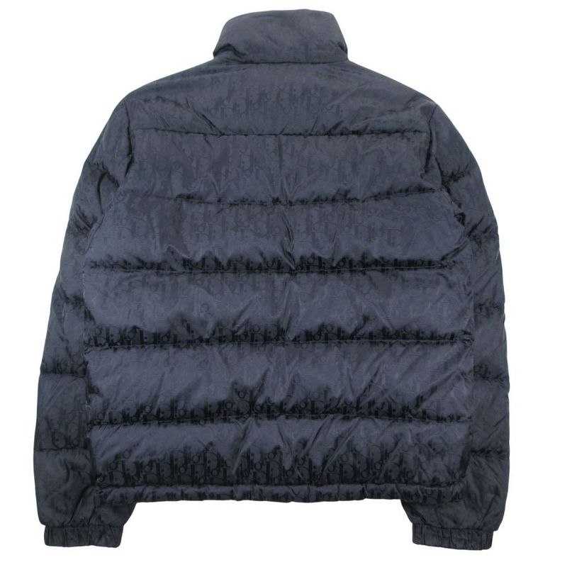 Dior Down Jacket Nylon 48 L Black