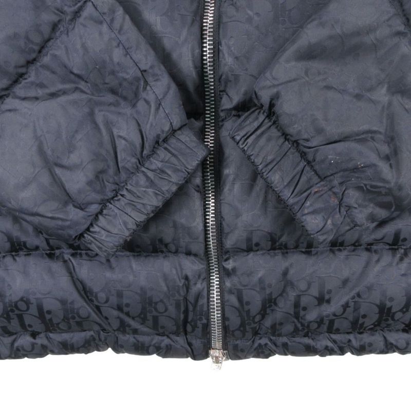 Dior Down Jacket Nylon 48 L Black