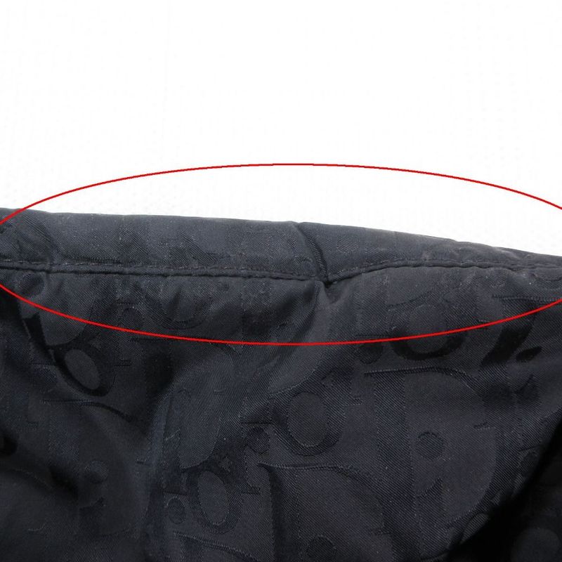 Dior Down Jacket Nylon 48 L Black