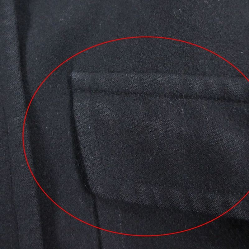 Chanel Vintage Cashmere Long Coat Jacket Double Breasted 38