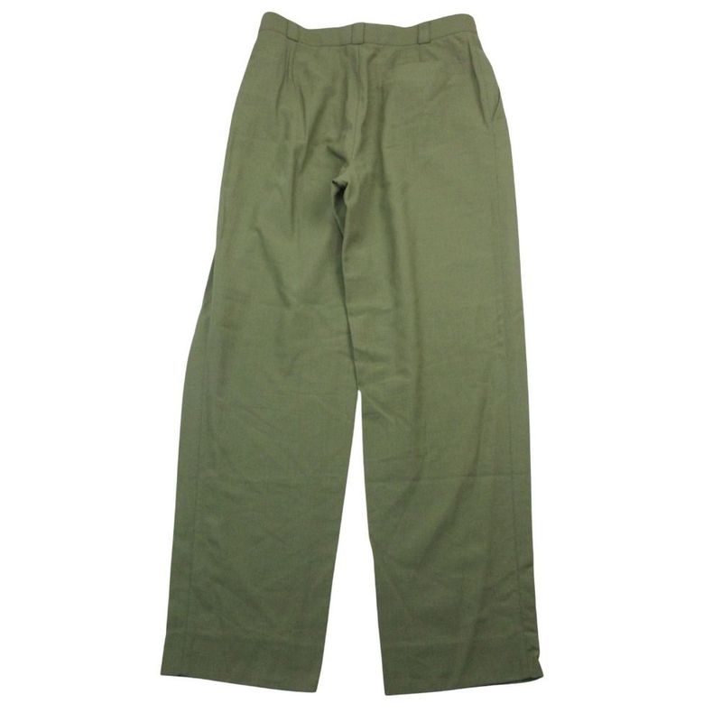 Versace Vintage Gianni Trousers 3 Tuck Pants Wool Nylon 52 XL