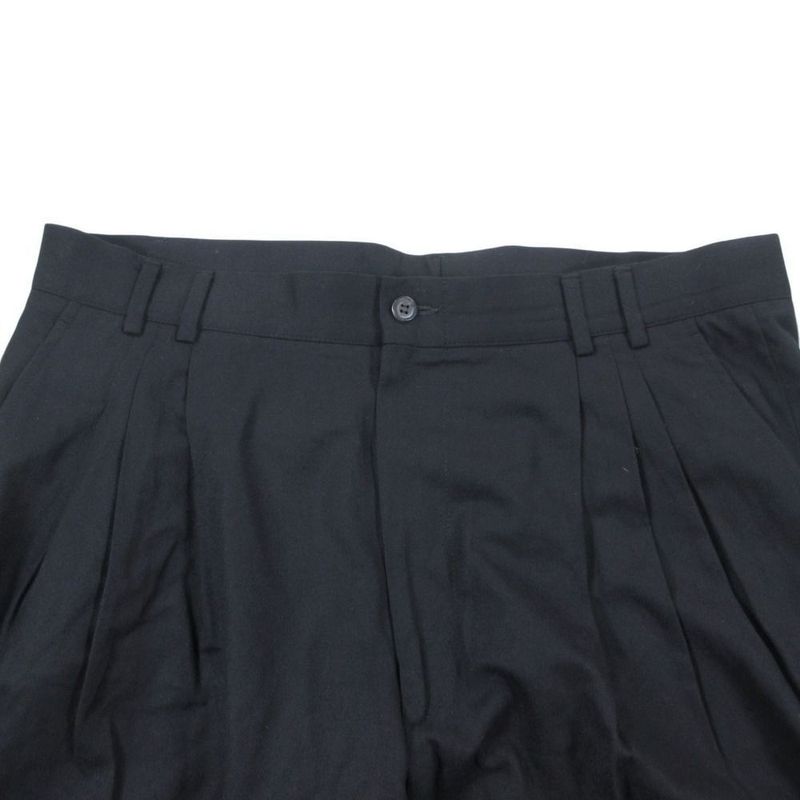 Versace Vintage Gianni Trousers 3 Tuck Pants Wool