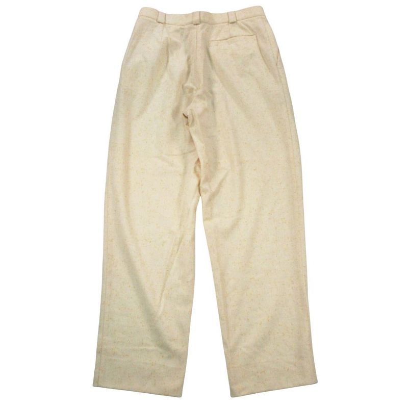 Versace Vintage Gianni Trousers 3 Tuck Pants Wool Mix All Over