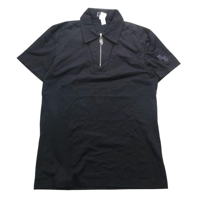 Versace Vintage Gianni Half Zip Shirt Short Sleeve