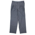 Versace Trousers Pants 3 Tuck Wool 52 XL Gray