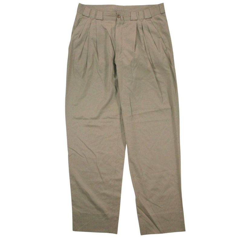 Versace Vintage Gianni Trousers Pants 3 Tuck Wool