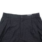 Versace Vintage Gianni Trousers 3 Tuck Pants Cashmere Wool