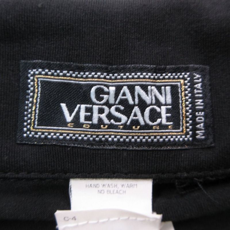 Versace Vintage Gianni Half Zip Shirt Short Sleeve