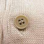 Versace Vintage Gianni Gurka Logo Knit Polo Shirt Long Sleeve