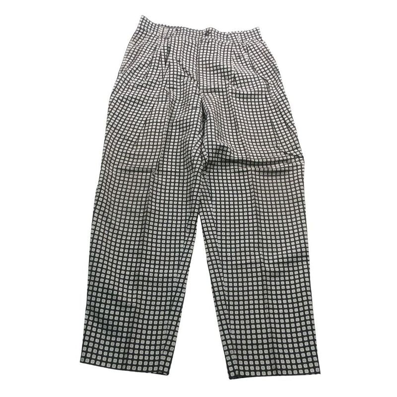 Versace Vintage Gianni Silk Trousers Pants All Over Pattern 52