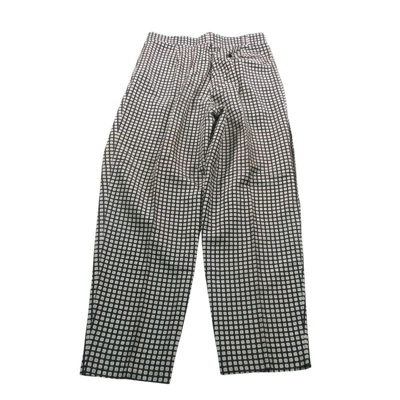 Versace Vintage Gianni Silk Trousers Pants All Over Pattern 52