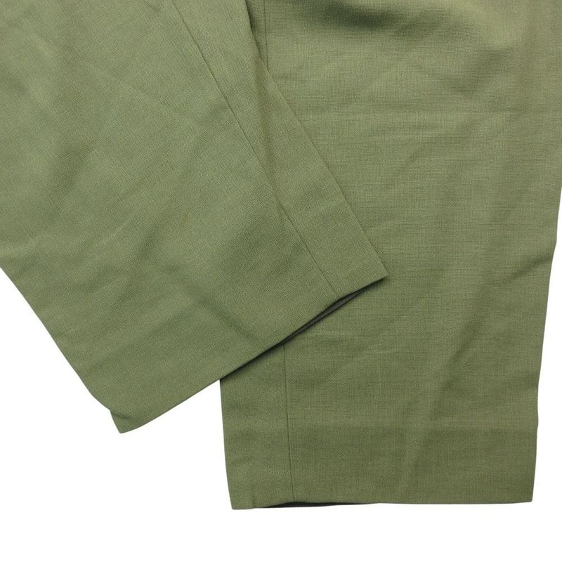 Versace Vintage Gianni Trousers 3 Tuck Pants Wool Nylon 52 XL