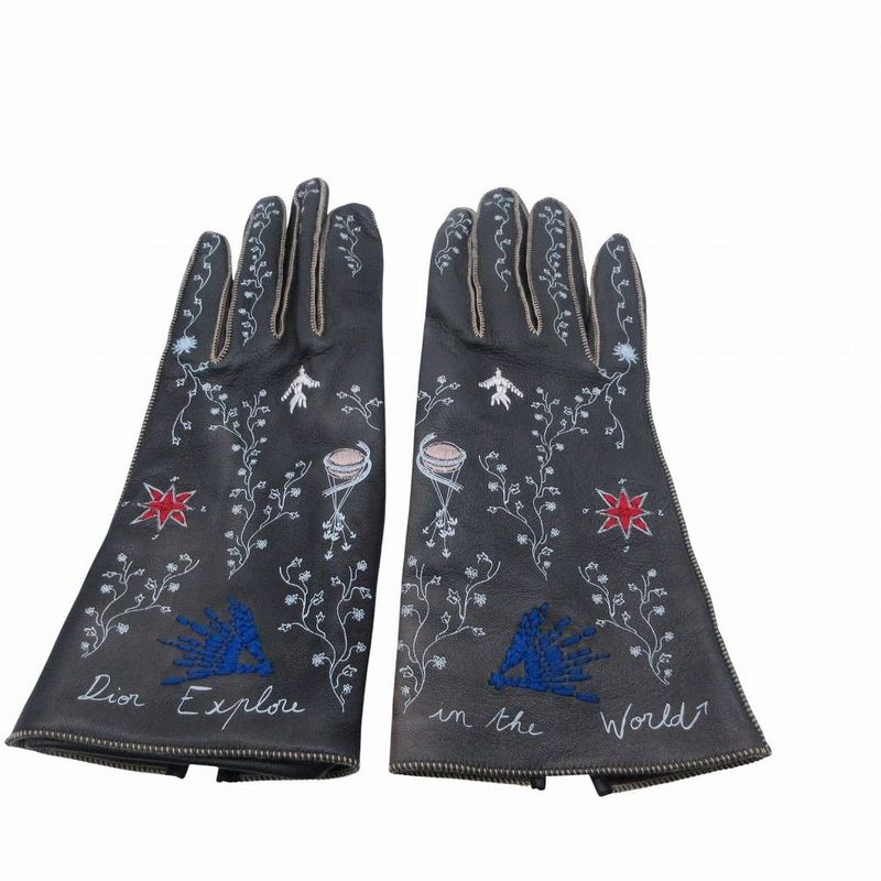 Dior Lamb Leather Gloves 7
