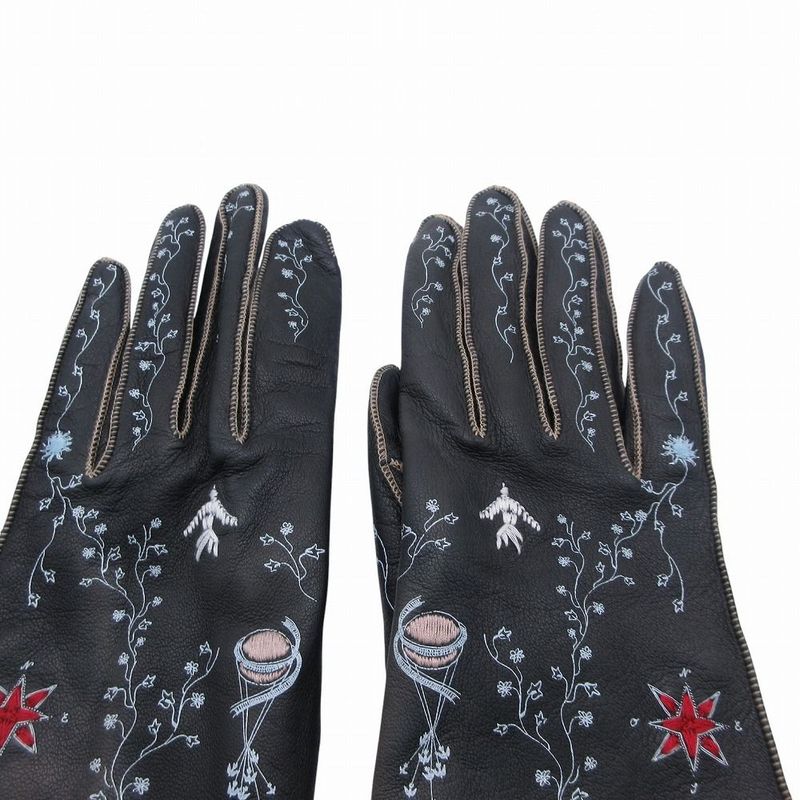 Dior Lamb Leather Gloves 7