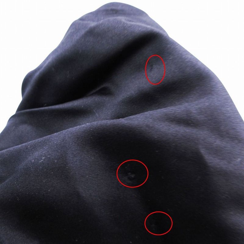 Prada Silk Turban Bandana Cap Hat Hair Black