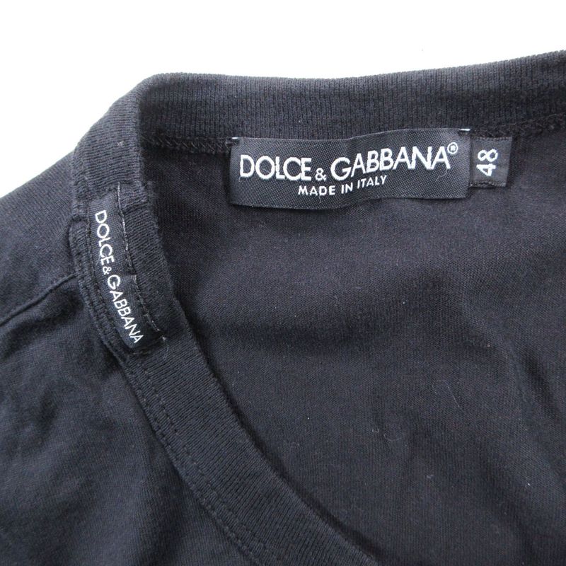 Dolce & Gabbana James Dean Photo T-Shirt Pullover Top Long Sweater
