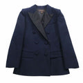 Louis Vuitton Double Breasted Tailored Jacket Monogram Lining